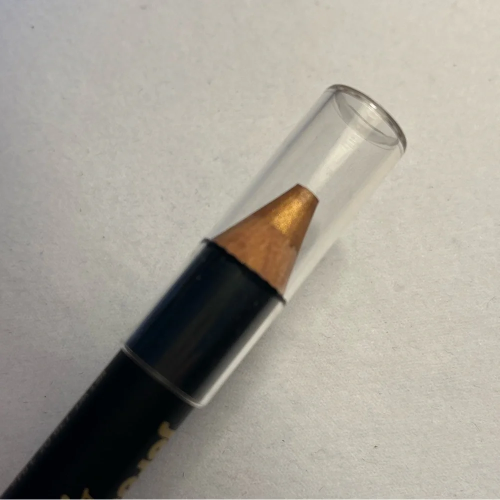Jordan Dual-Ended Eyeshadow Pencil - Gold Pearl, and Smoky Iris pencil